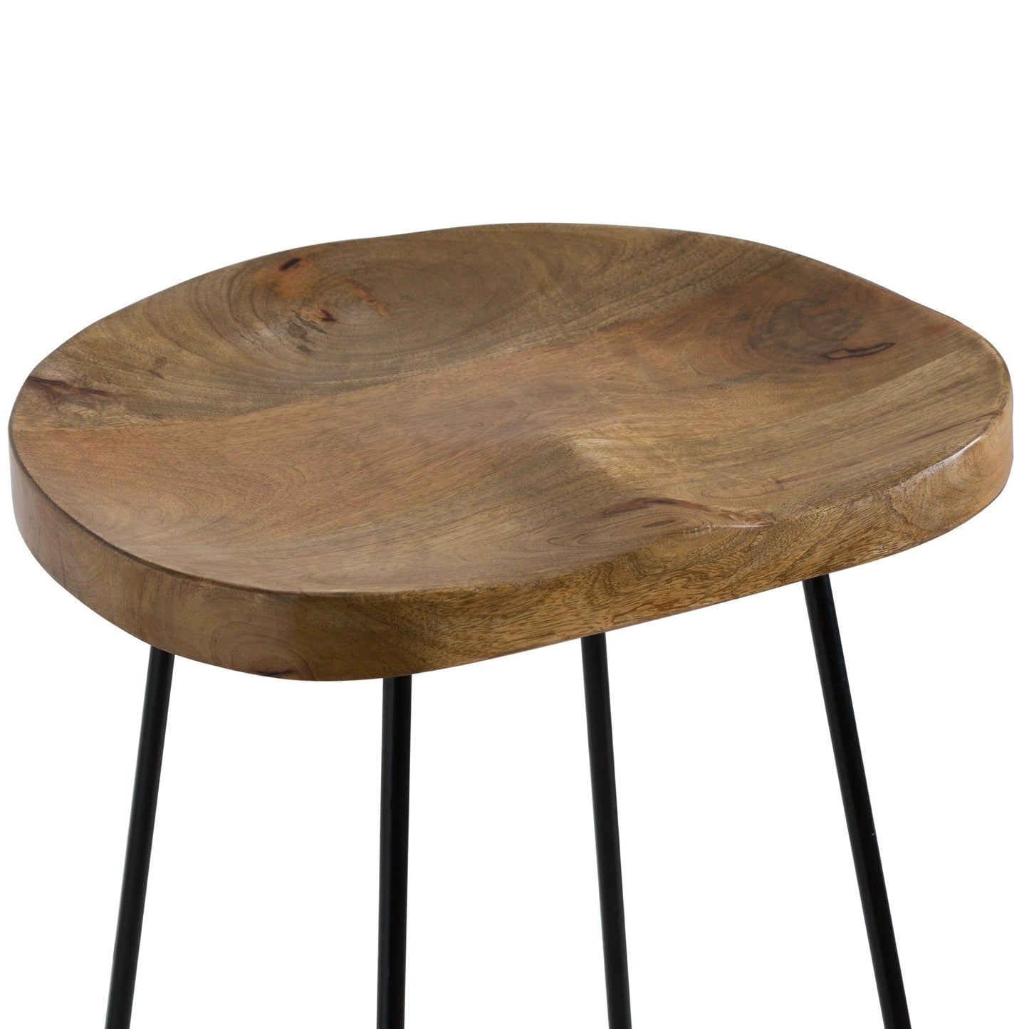 Franklin Hardwood Bar Stool