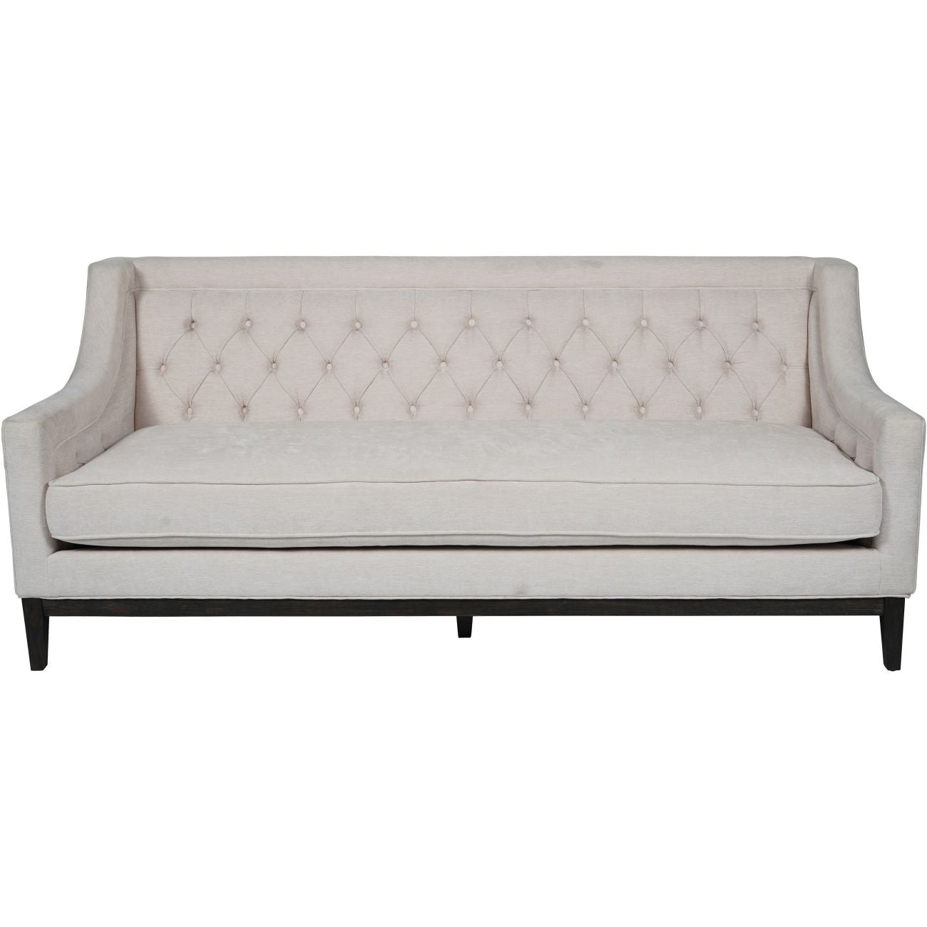 Theodore Buttoned Sofa Ivory