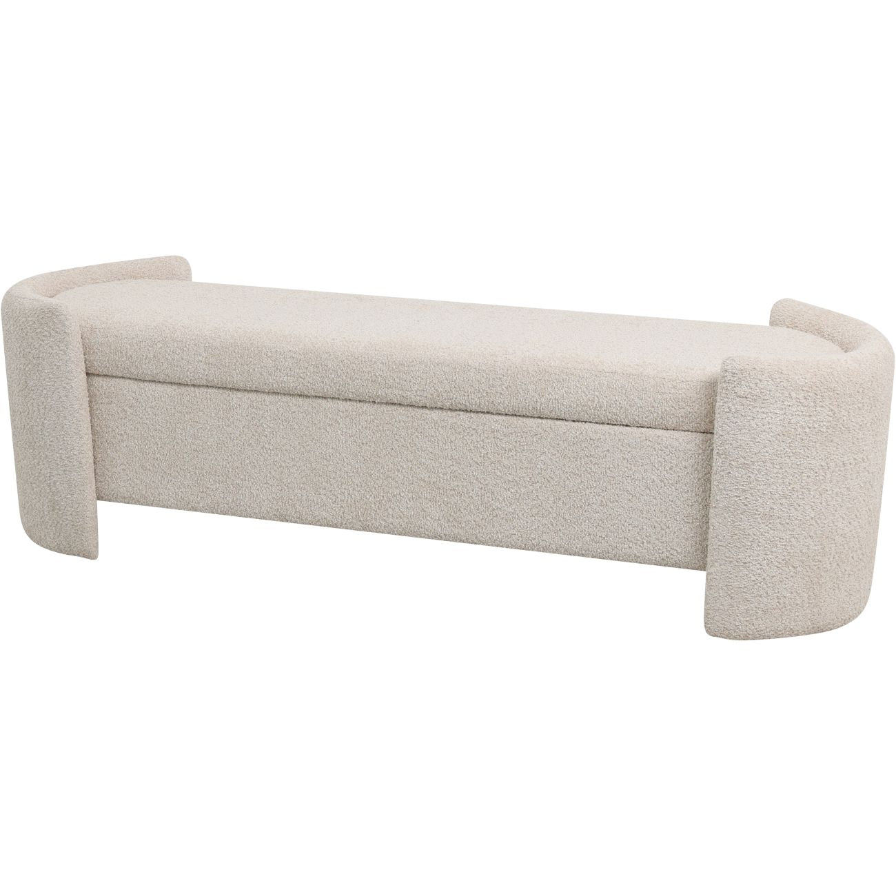 Waverley Upholstered Storage Bench Cream