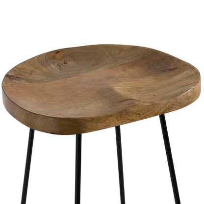 Franklin Hardwood Bar Stool