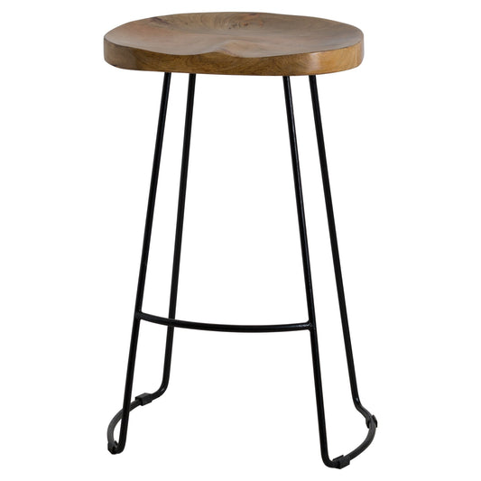 Franklin Hardwood Bar Stool