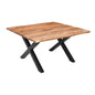 Live Edge Large Square Dining Table