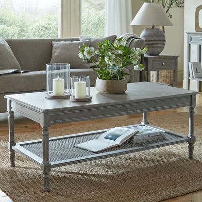 Serene Rattan Coffee Table