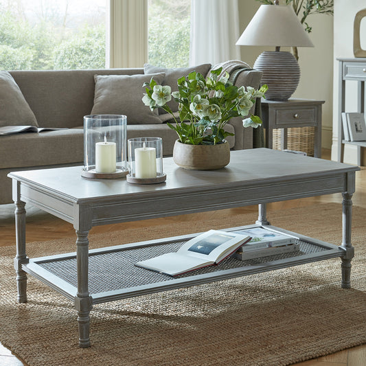 Serene Rattan Coffee Table