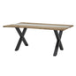 Live Edge Large Light Acacia River Dining Table