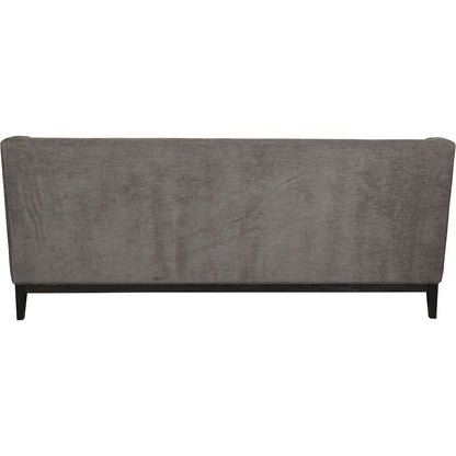Theodore Buttoned Sofa Warm Grey
