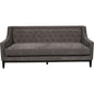 Theodore Buttoned Sofa Warm Grey