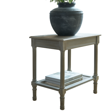 Serene Rattan Side Table