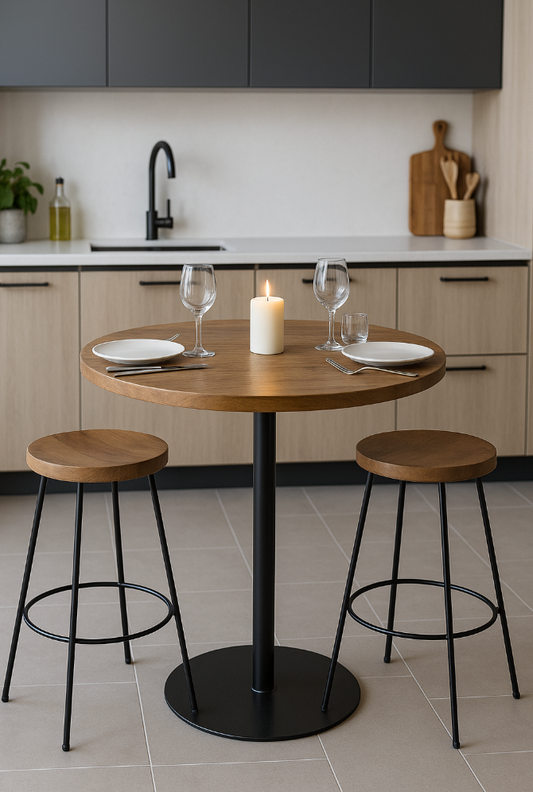 Franklin Hardwood Bar Table